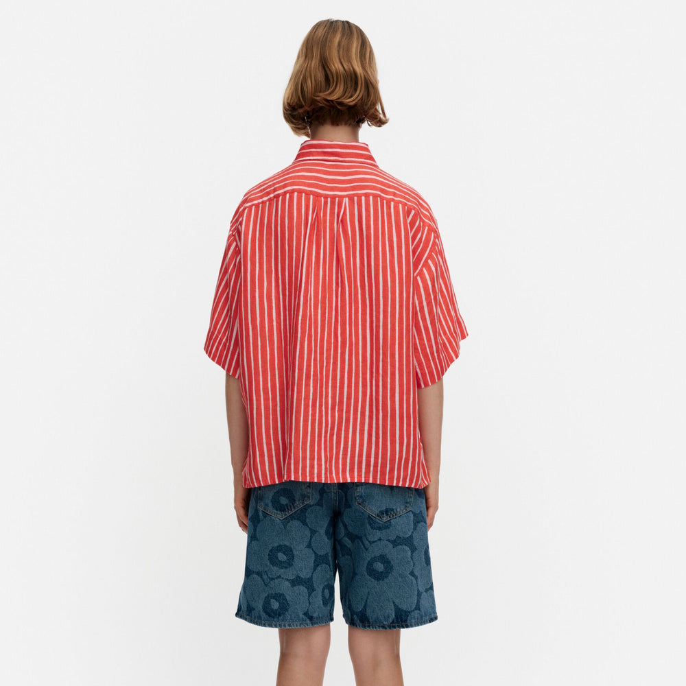 Marimekko Palindromi Piccolo Linen Shirt
