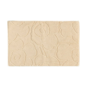 Marimekko Piirto Unikko Cotton Bath Mat Straw