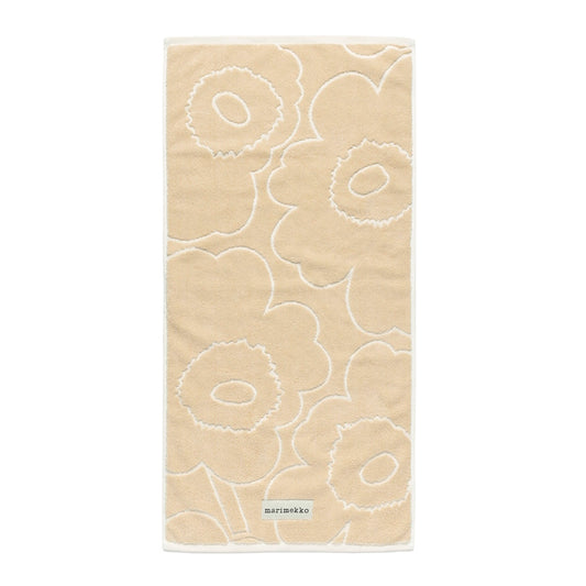 Marimekko Piirto Unikko Hand Towel Straw