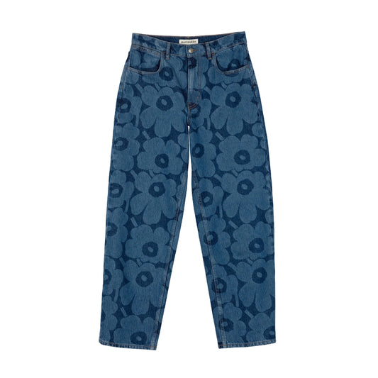 Marimekko Unikko Barrel Jeans