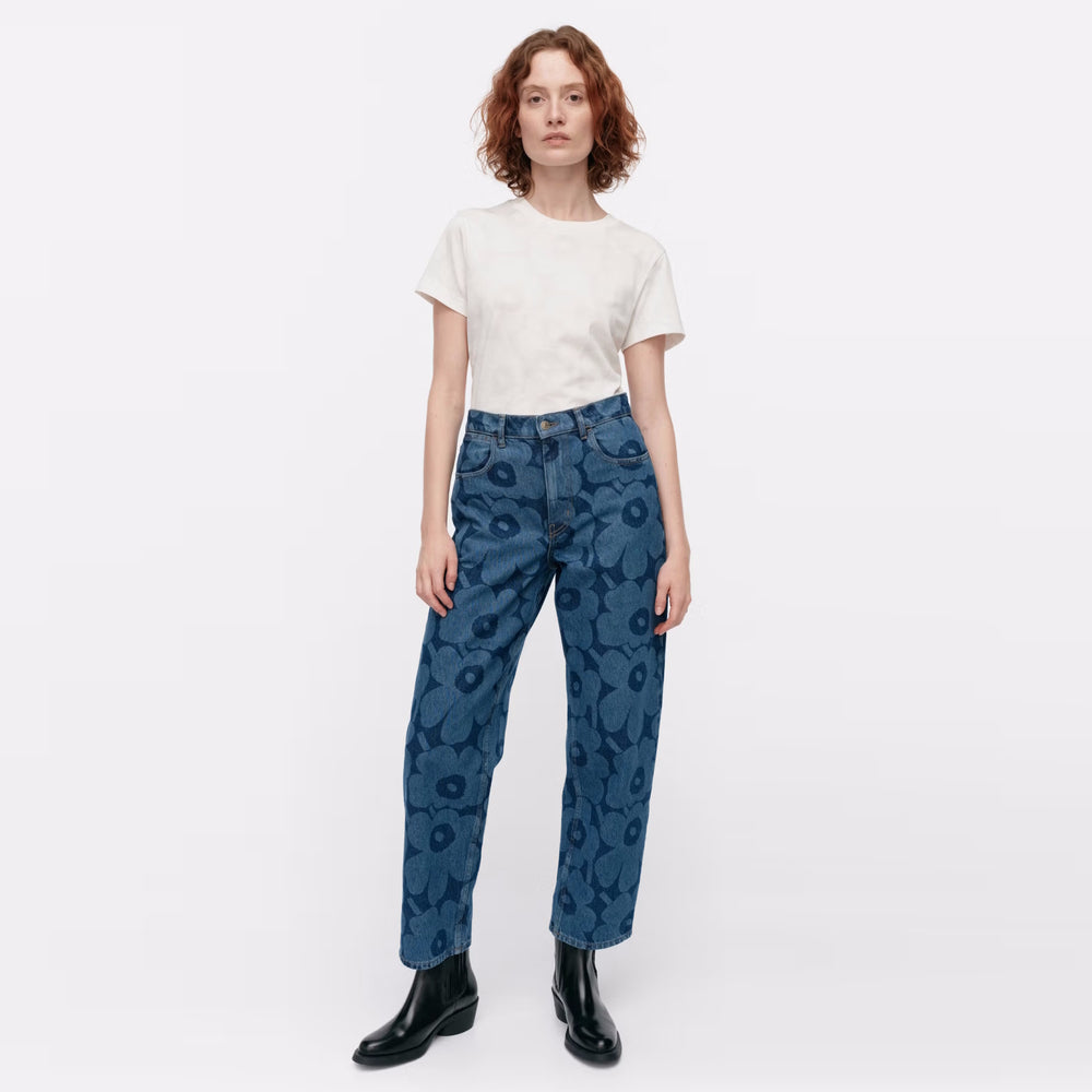 Marimekko Unikko Barrel Jeans