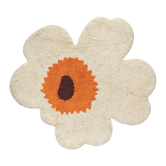 Marimekko Unikko Bath Mat Cream