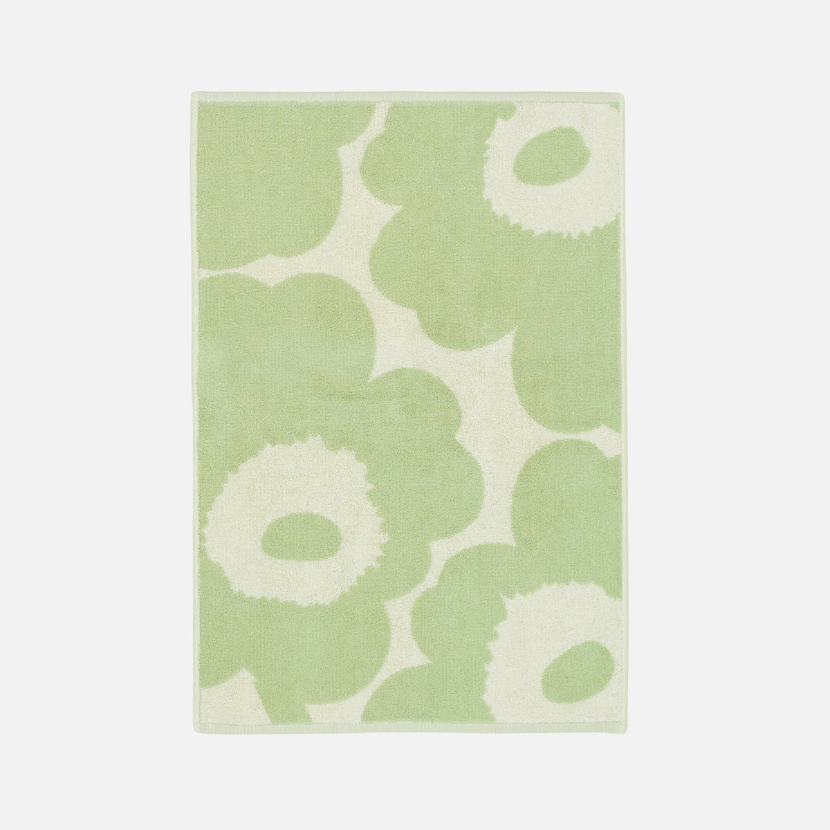 Marimekko-unikko-cotton-hand-towel-sage