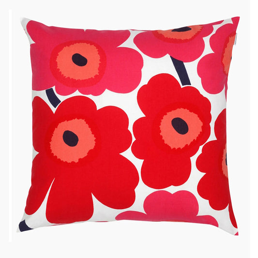 Marimekko Unikko Cushion Cover Red 50x50