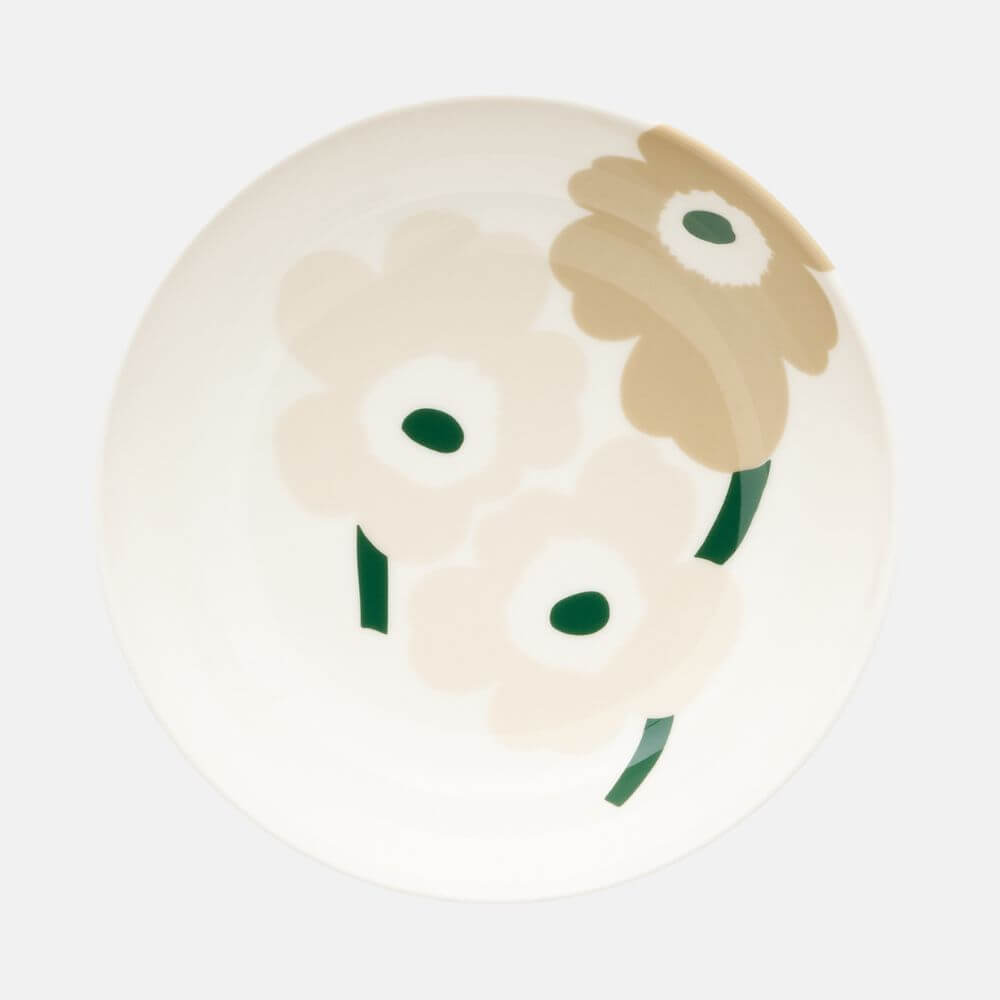MarimekkoUnikkoDeepPlate16cmBeige_2