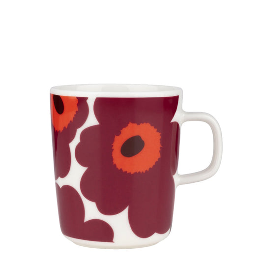 Marimekko Unikko Mug 2.5dl Burgundy