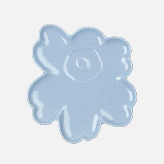 marimekko-unikko-plate-20cm-light-blue