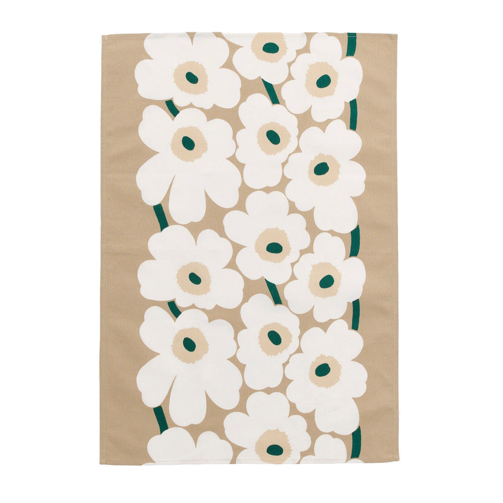 Marimekko Unikko Tea Towel Sand