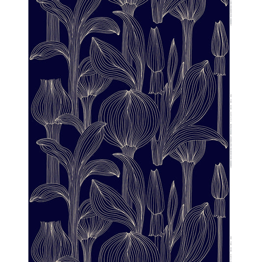 Marimekko Kukat Puhkeavat Cotton Sateen Fabric