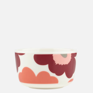 Marimekko Unikko Bowl Cherry 2.5dl