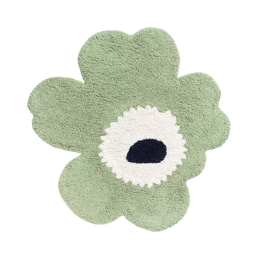 Marimekko Unikko Cotton Bath Mat Sage