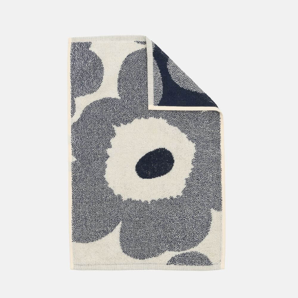 Marimekko_Unikko_Guest_Towel_Blueberry