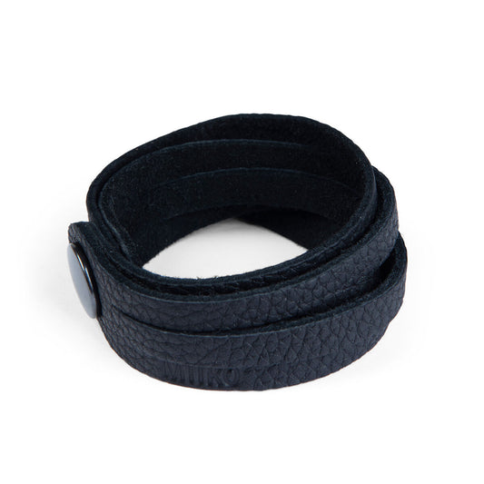 miiko-haive-leather-braceletBlack