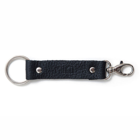 Miiko Keychain Leather Black