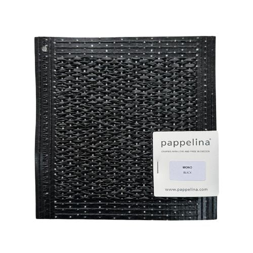 Pappelina-mono-rug-black70x300