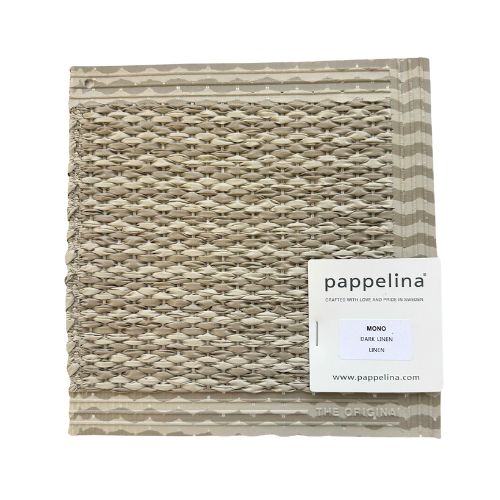 Pappelina-mono-rug-dark-linen85x260
