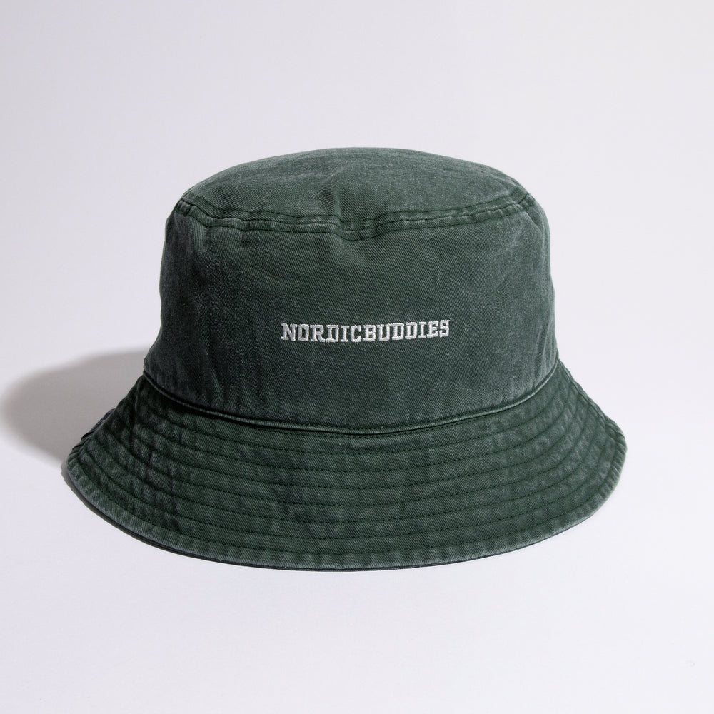 Moomin Denim Bucket Hat Green