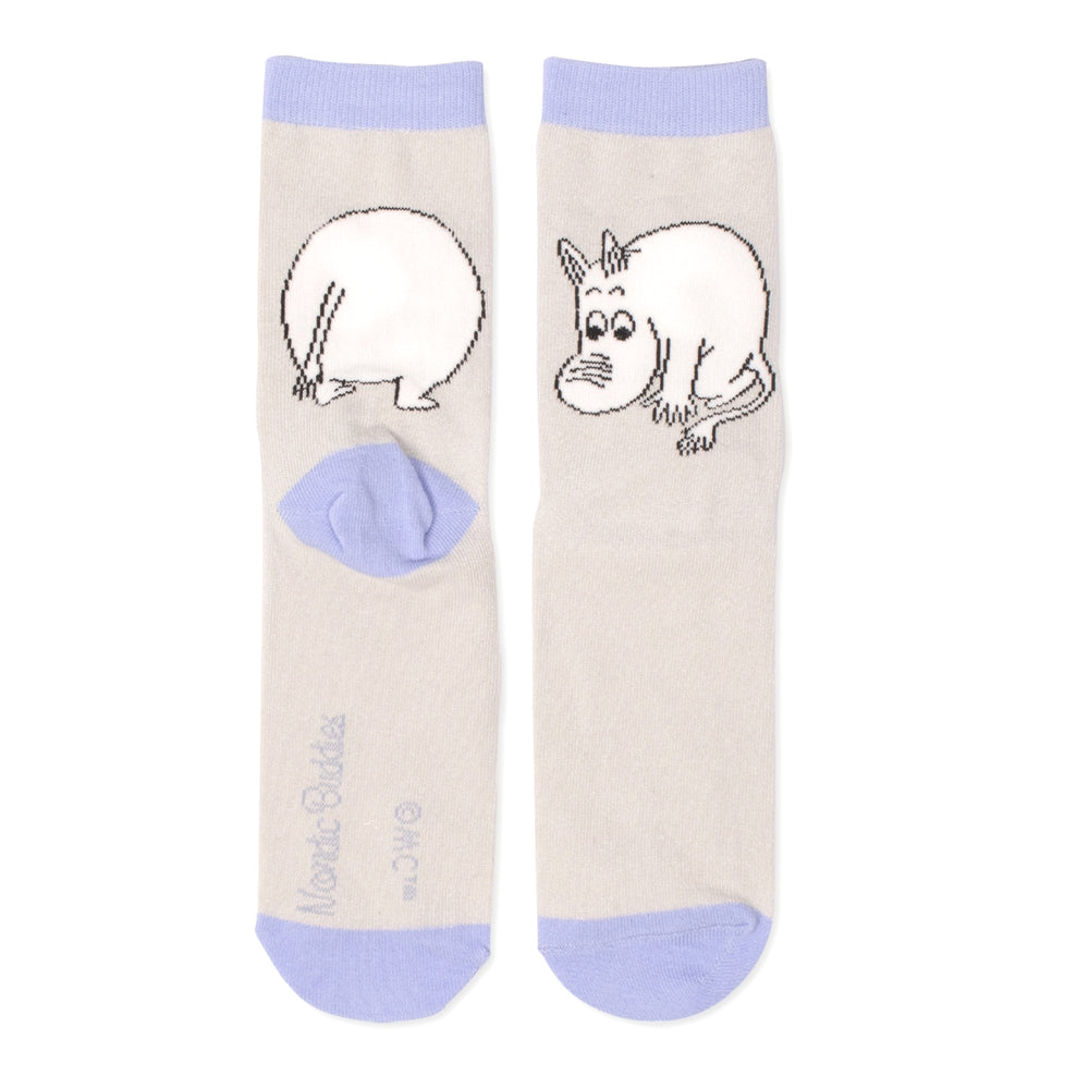 Moomin Ladies Socks Grey