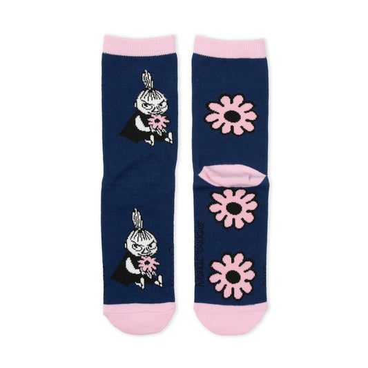 Moomin Little My Ladies Socks Blue-Pink