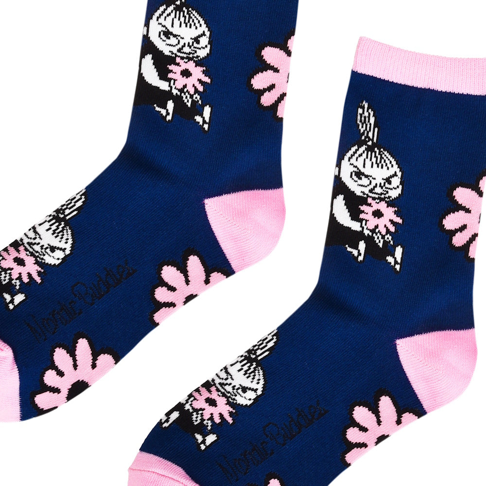 Moomin Little My Ladies Socks Blue-Pink