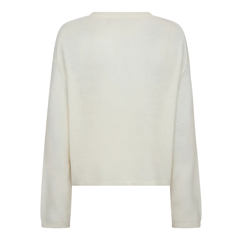 Mos Mosh Mape Knitted Jumper Ecru