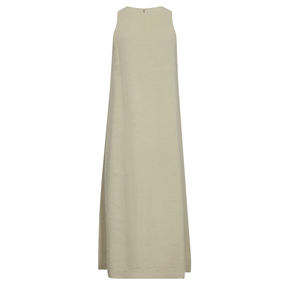 Mos Mosh Nula Long Dress Moss Grey