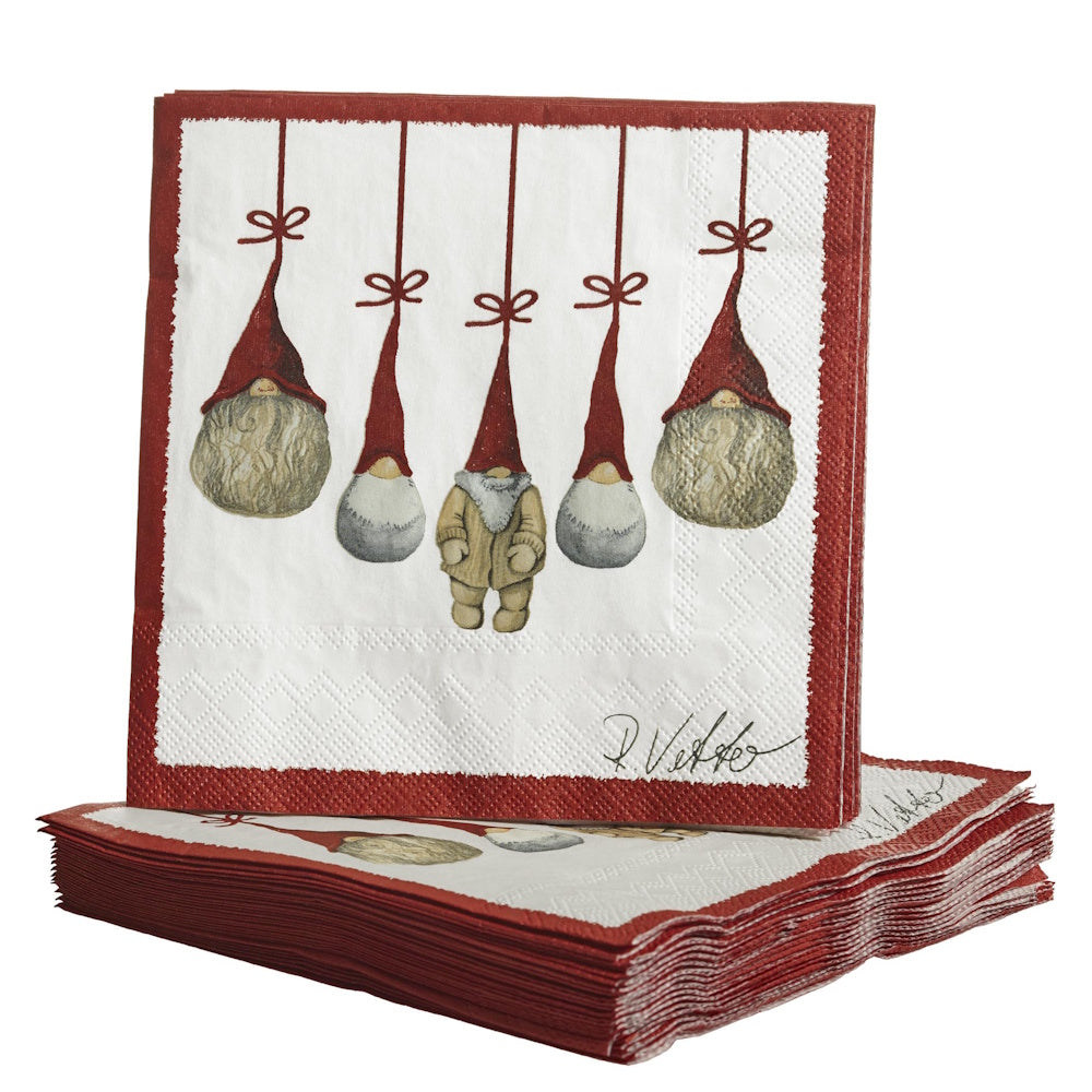 Naasgransgarden Santa Paper Napkin 25x25