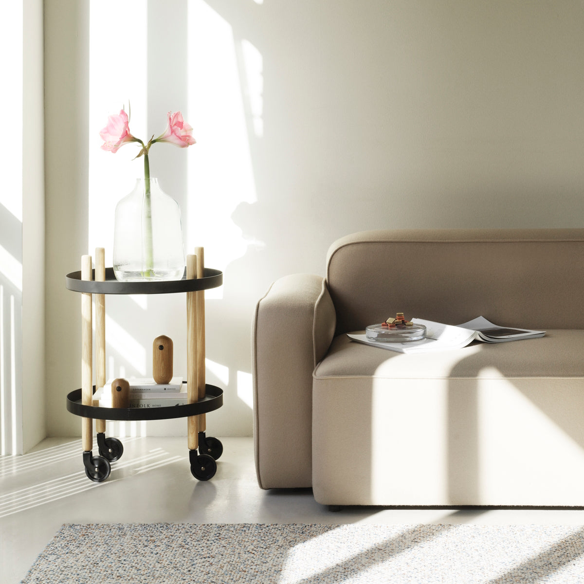 NormannCopenhagen-block-table-round-black