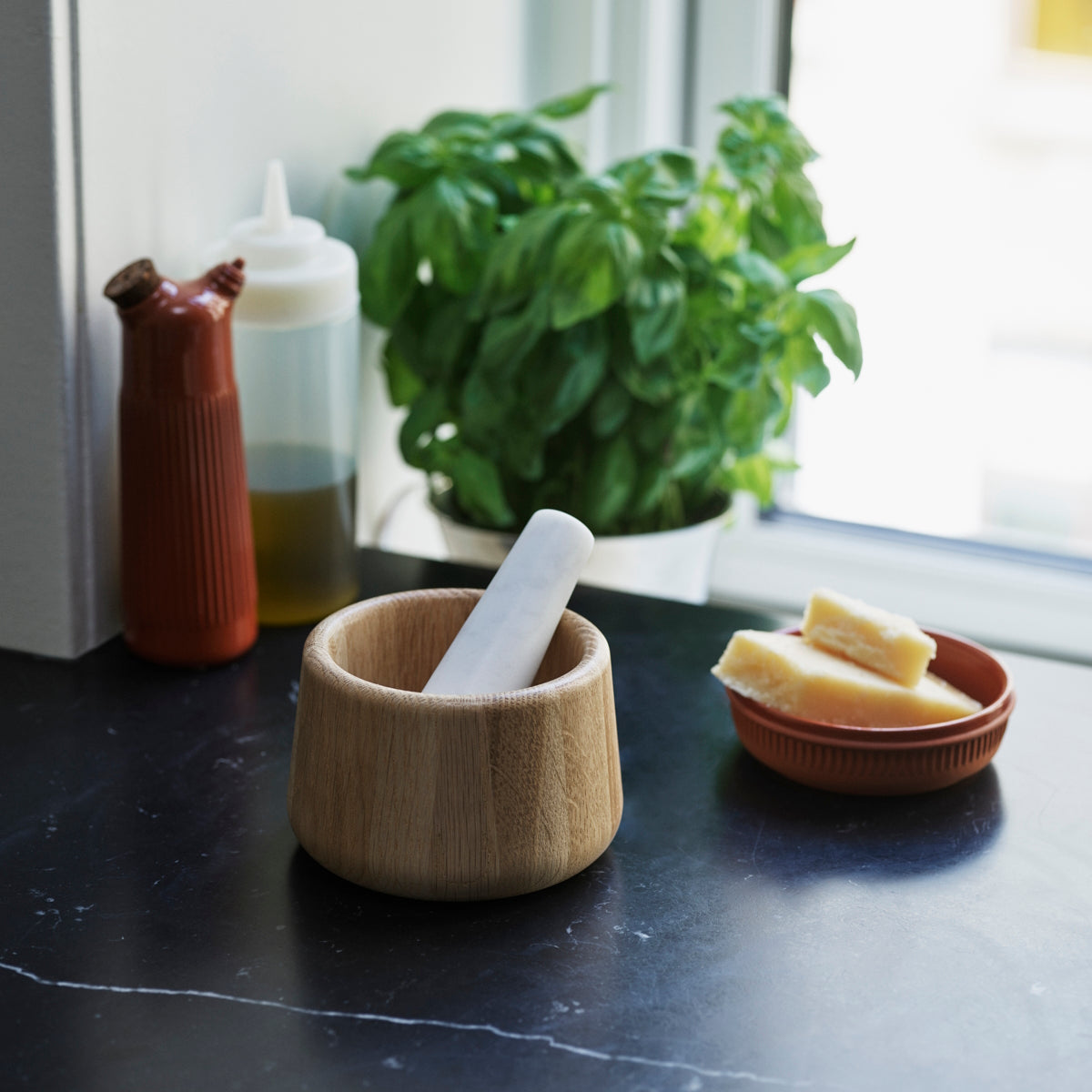 Normann Copenhagen Craft Mortar & Pestle White