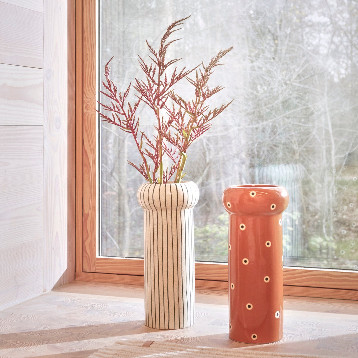 OYOY Aki Vase Nutmeg