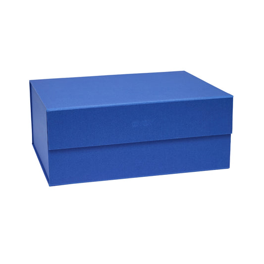 OYOY Hako Storage Box A4 Optic Blue