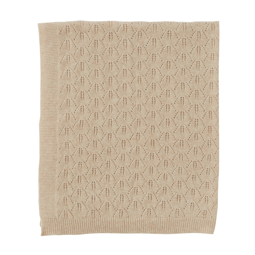 OYOY Lana Baby Blanket off-white