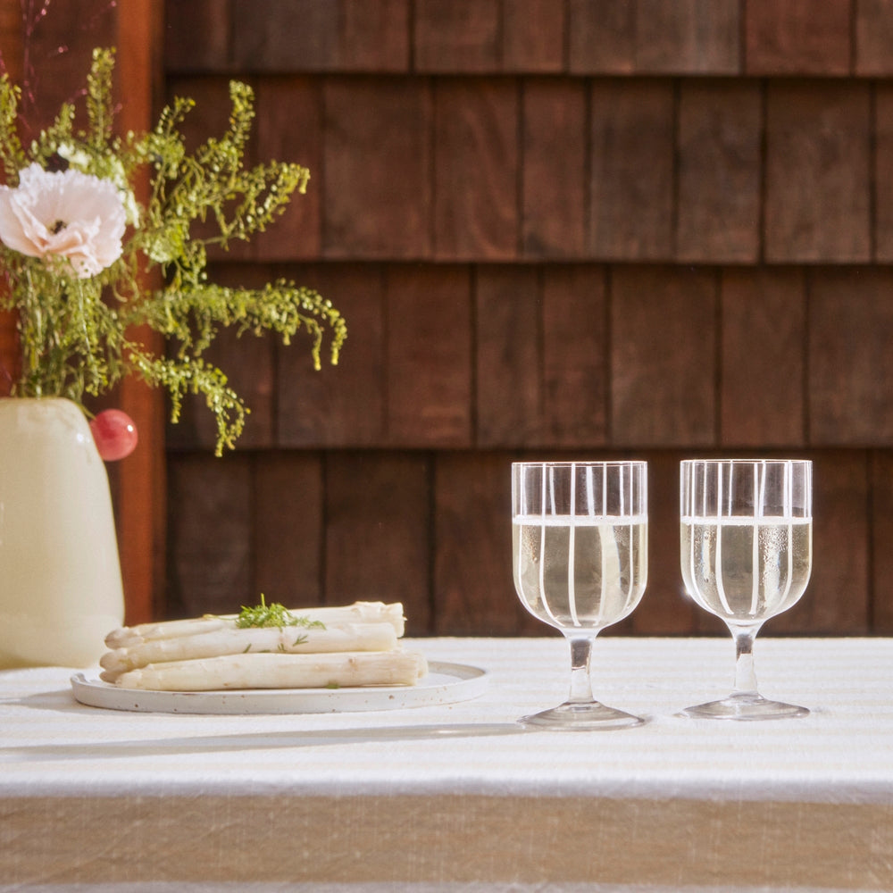 OYOY Mizu Wine Glass 2pk 350ml Clear