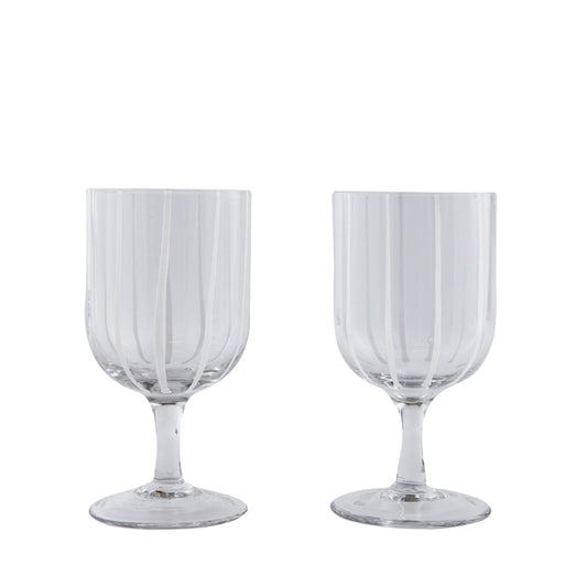 OYOY Mizu Wine Glass 2pk 350ml Clear