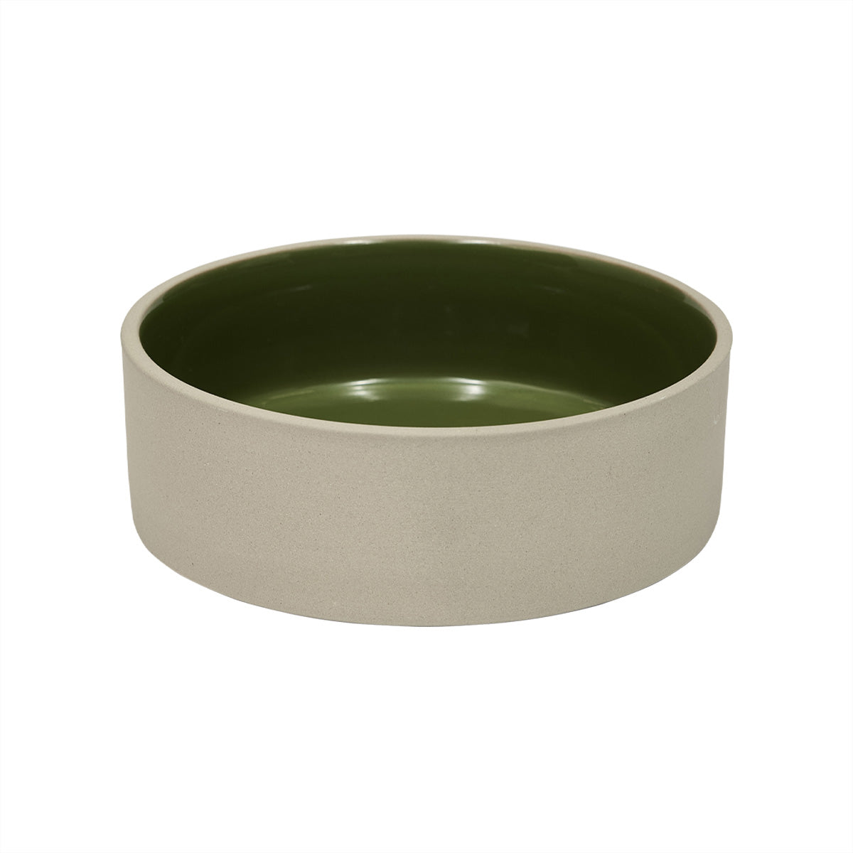 OYOY Sia Dog Bowl Green Medium