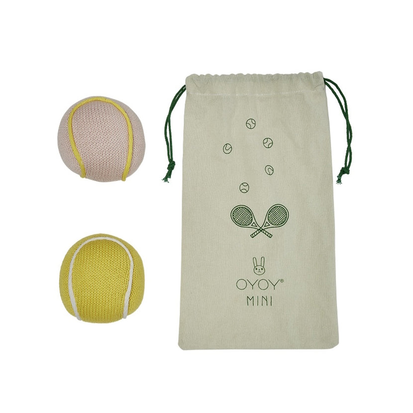 oyoy-tennis-ball-rattle-2packYellow-Rose