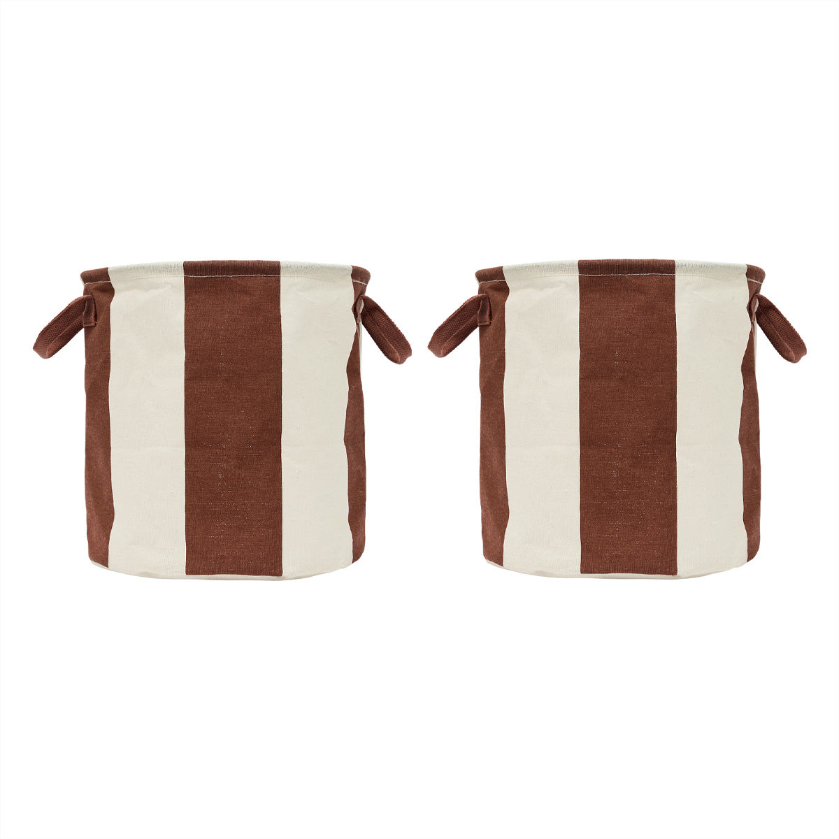 OYOY Kara Storage Basket Medium 2 pack Nutmeg