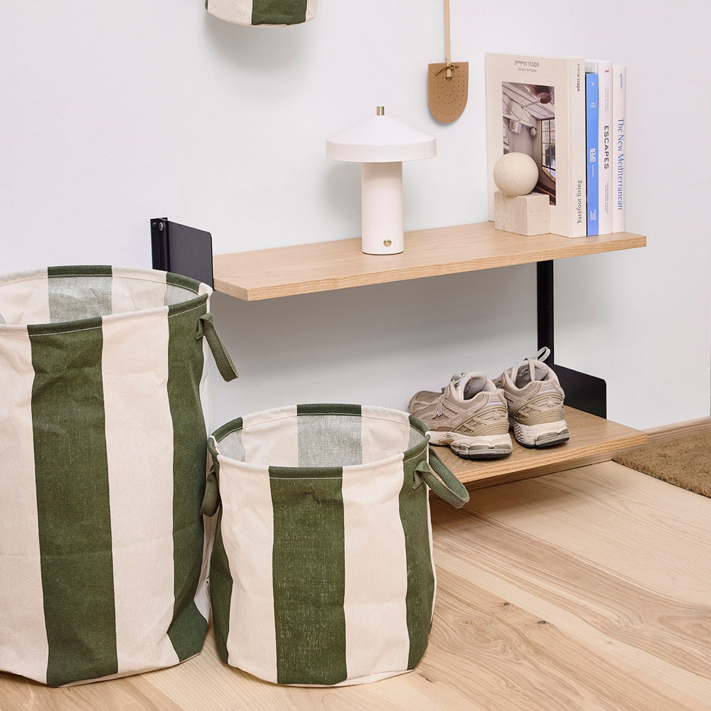 OYOY Kara Storage Basket Dark Green