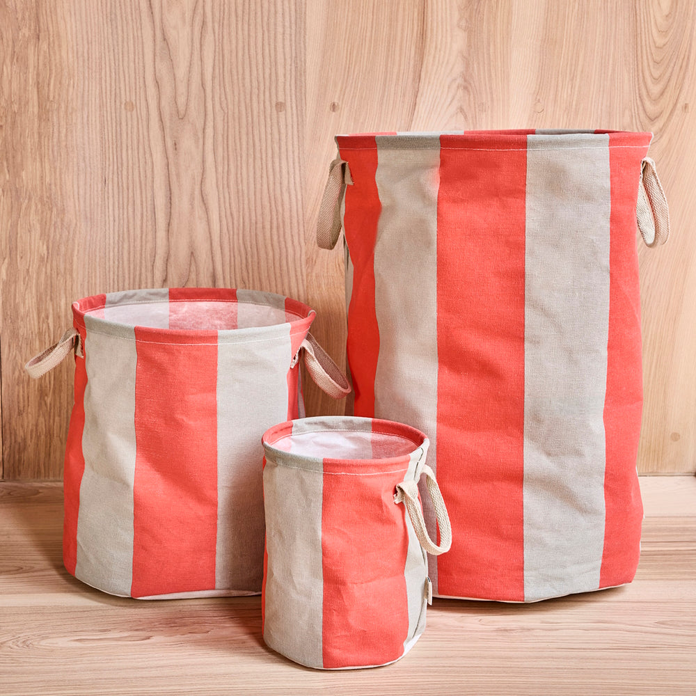 OYOY Kara Storage Basket Cherry Red