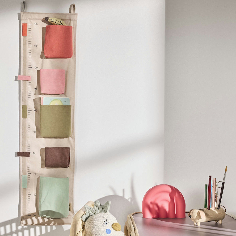 OYOY Saga Growth Chart Storage Rose