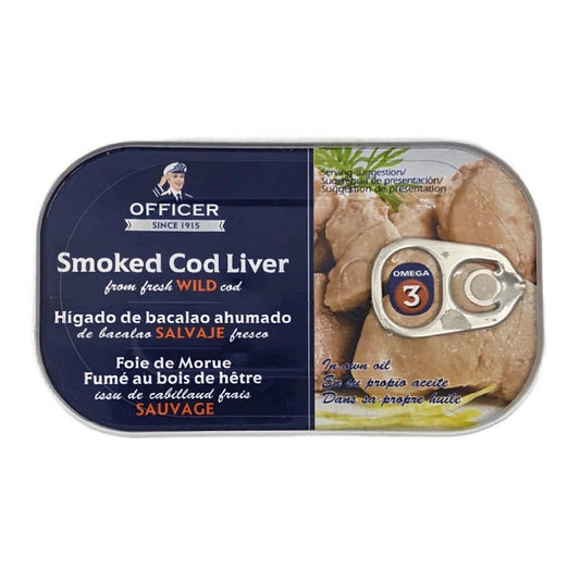 Smoked Cod Liver 120g