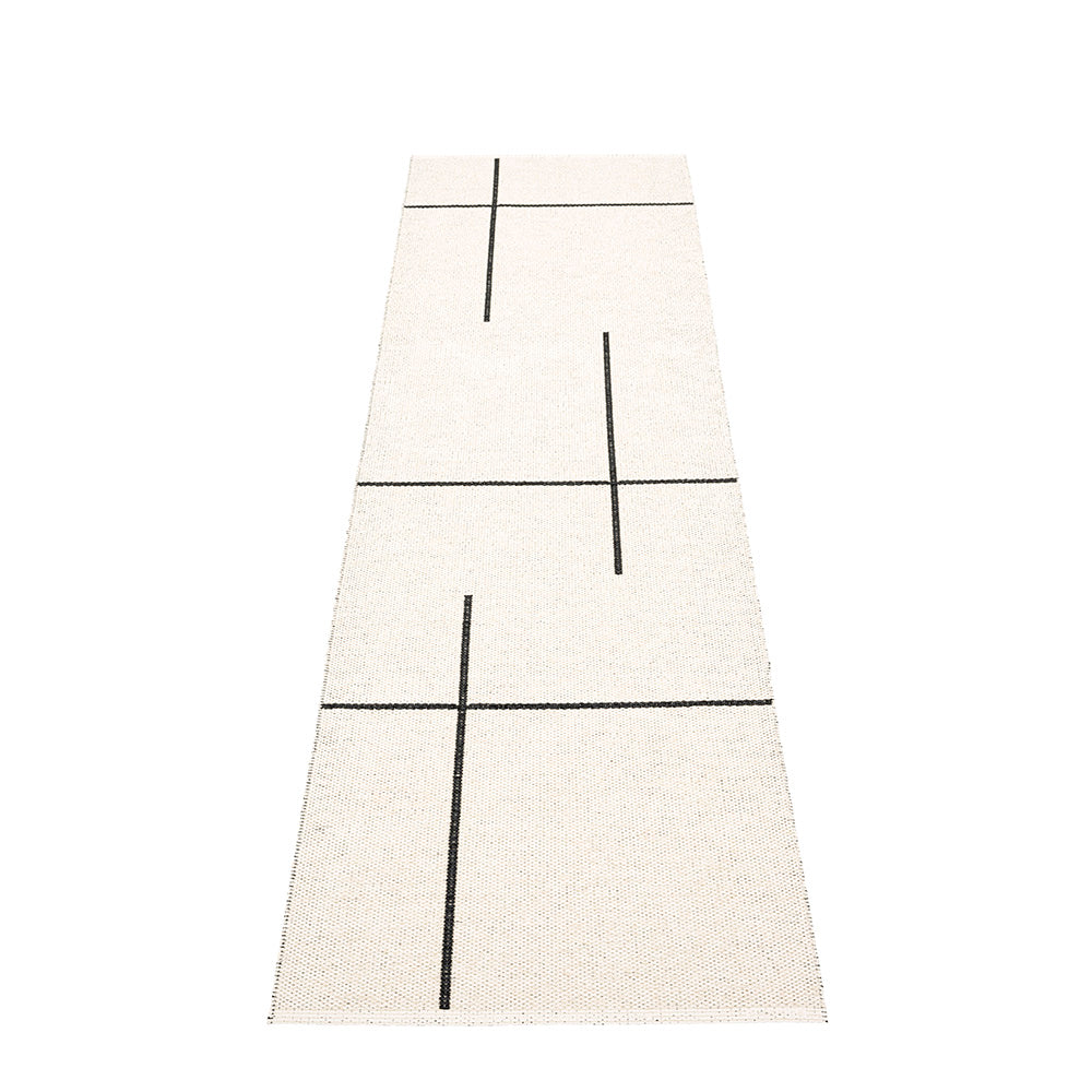 Pappelina-fred-rug-black70x360