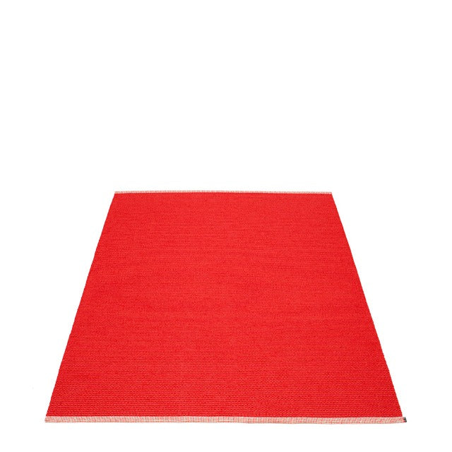 Pappelina-mono-rug-red-60x8570x200