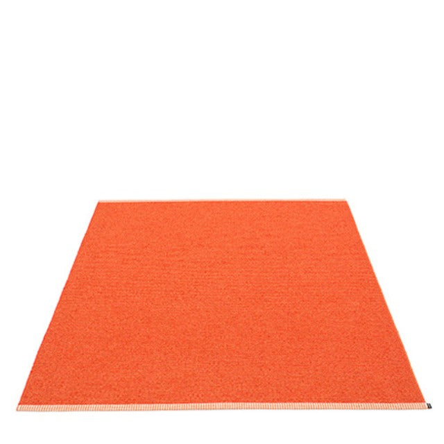 Pappelina-mono-rug-pale-orange-60x85180x220