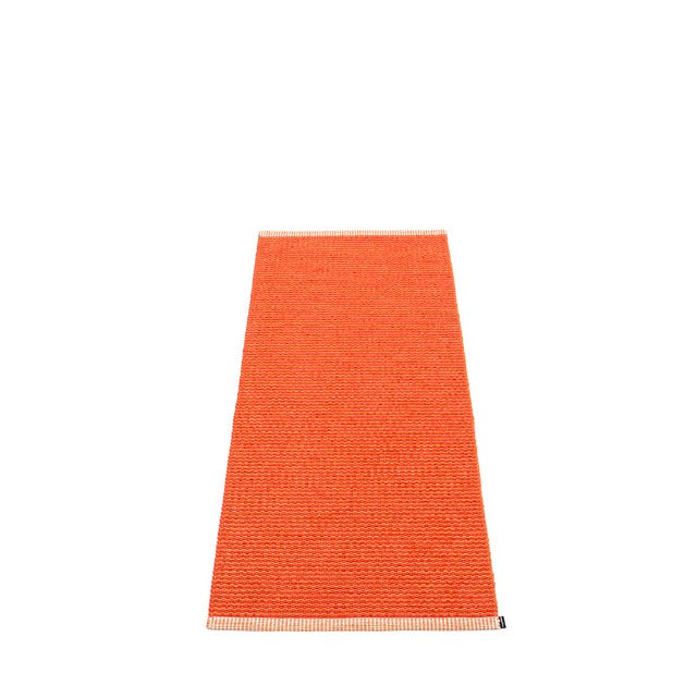 Pappelina-mono-rug-pale-orange-60x8560x150