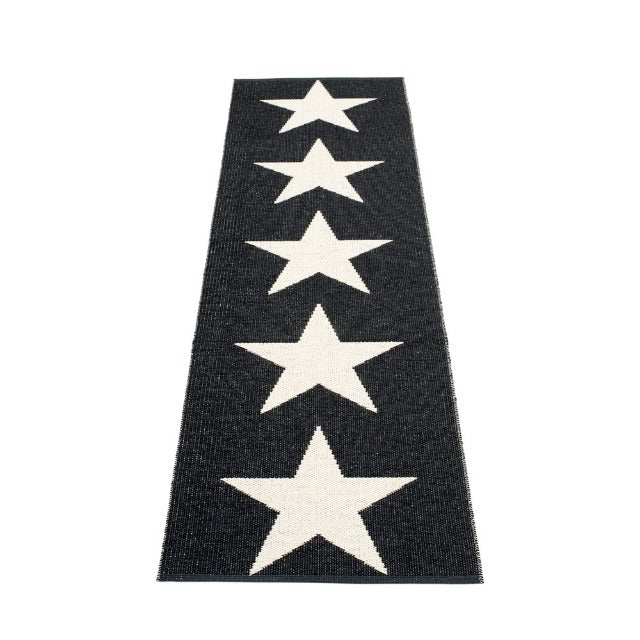 Pappelina-viggo-one-rug-black-70x15070x350