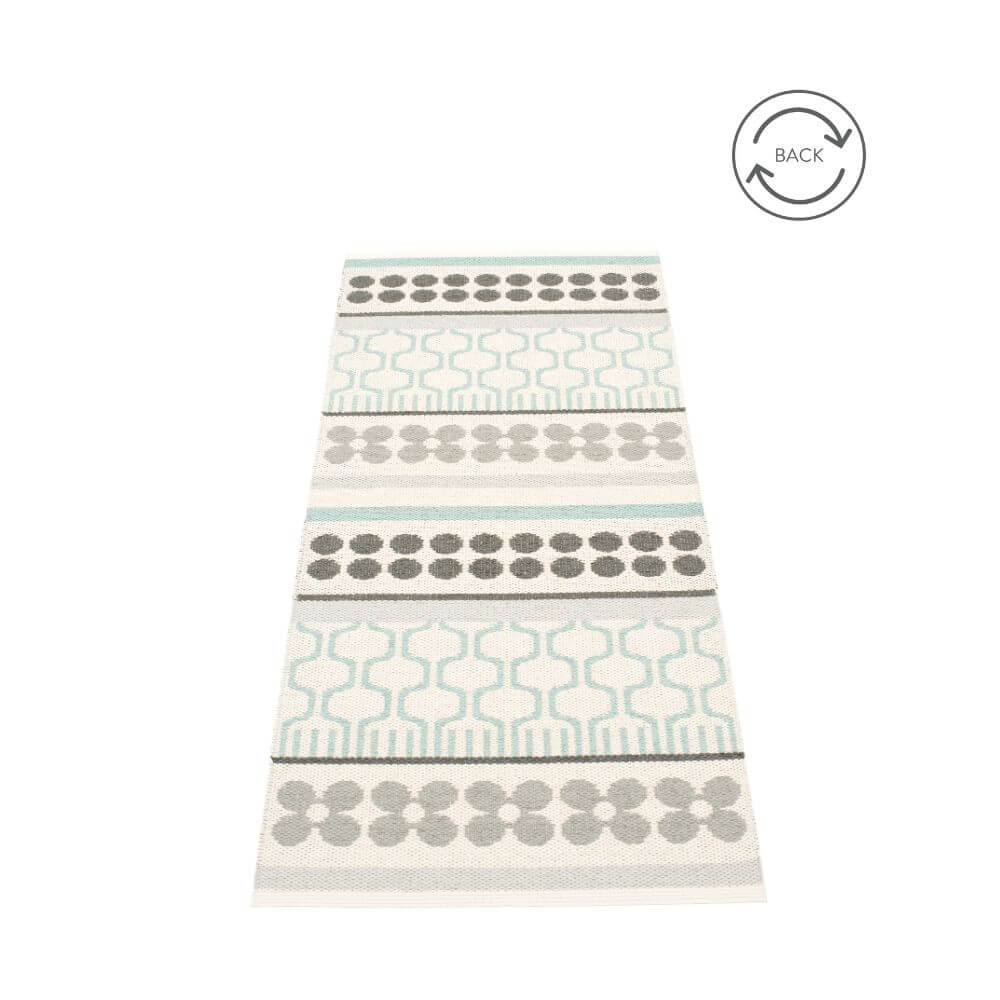 Pappelina_Rug_Asta_Turquoise_Reverse