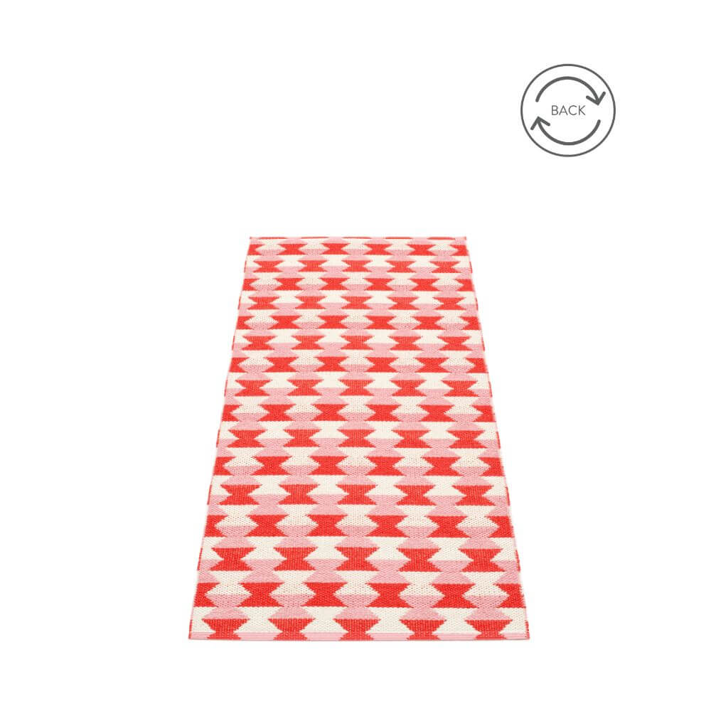 Pappelina_Rug_Dana_Coral_Reverse