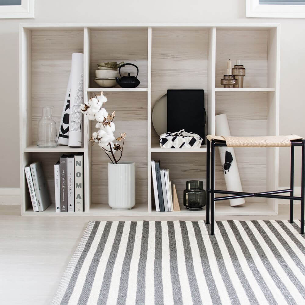 Pappelina_Rug_Duo_Charcoal_Lifestyle