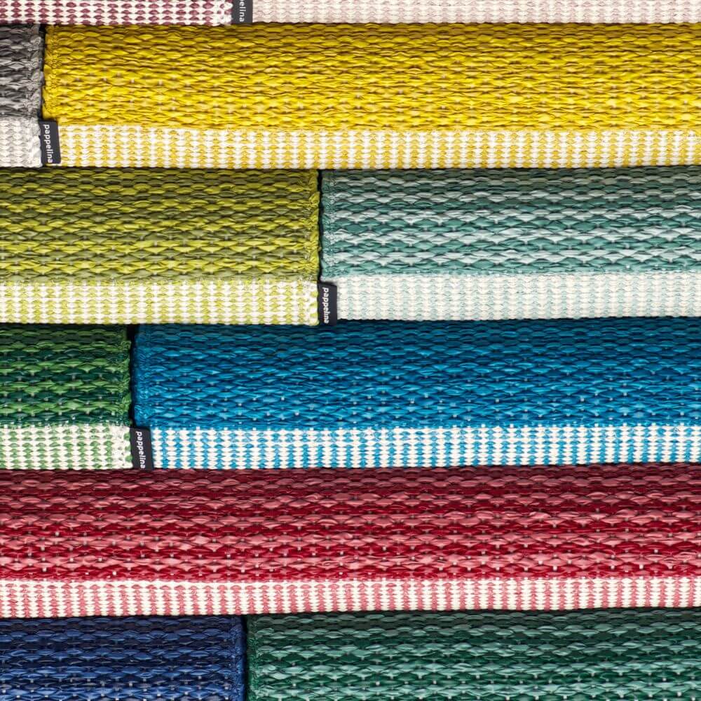 Pappelina Rug Mono Petrol 60x85